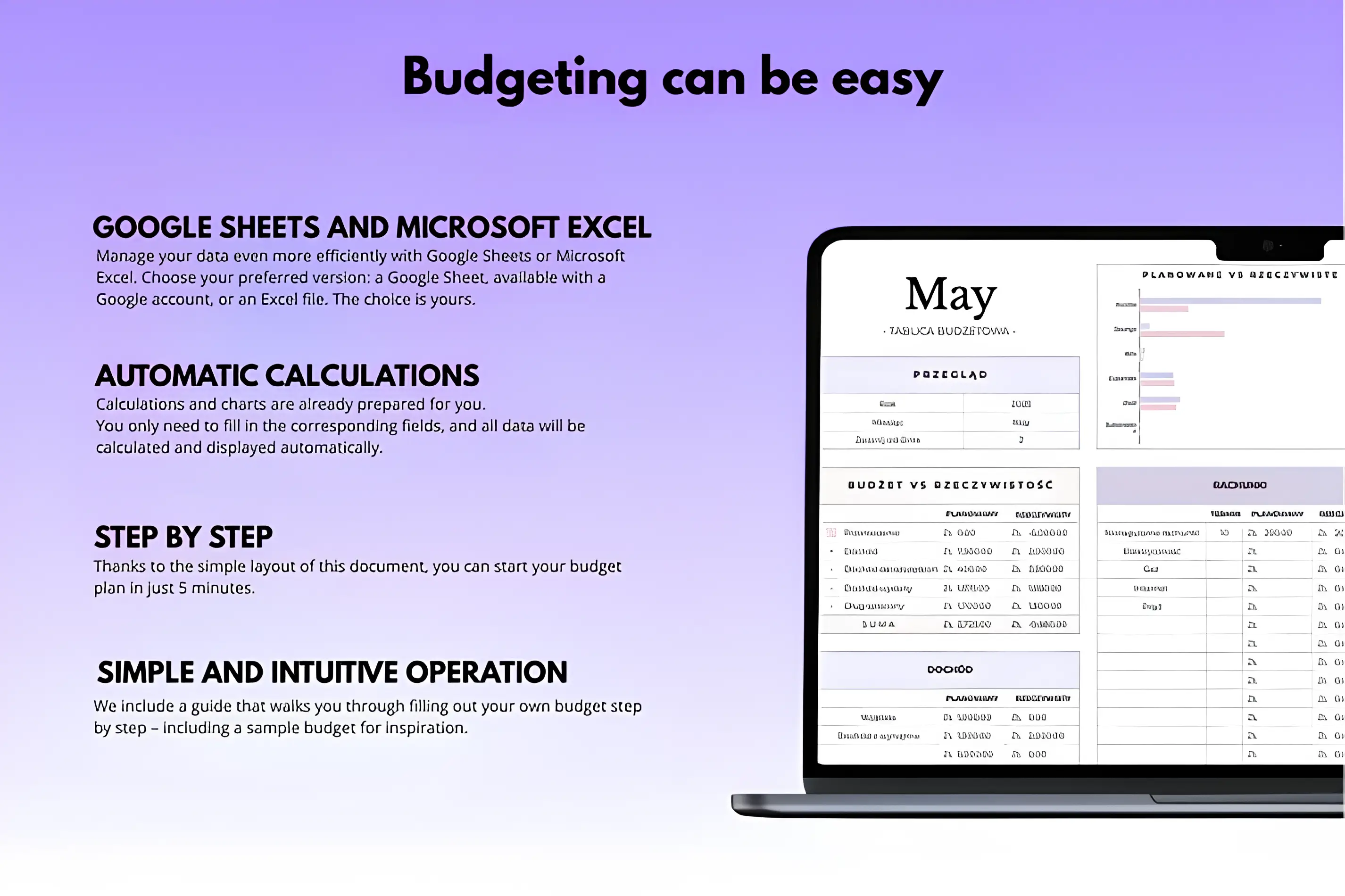 Monthly Reports - Visual spending analysis